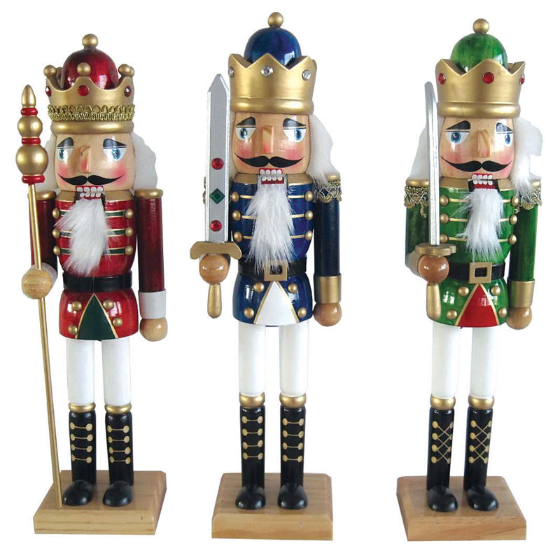 The Holiday Aisle® 15" Royal King Nutcrackers & Reviews Wayfair